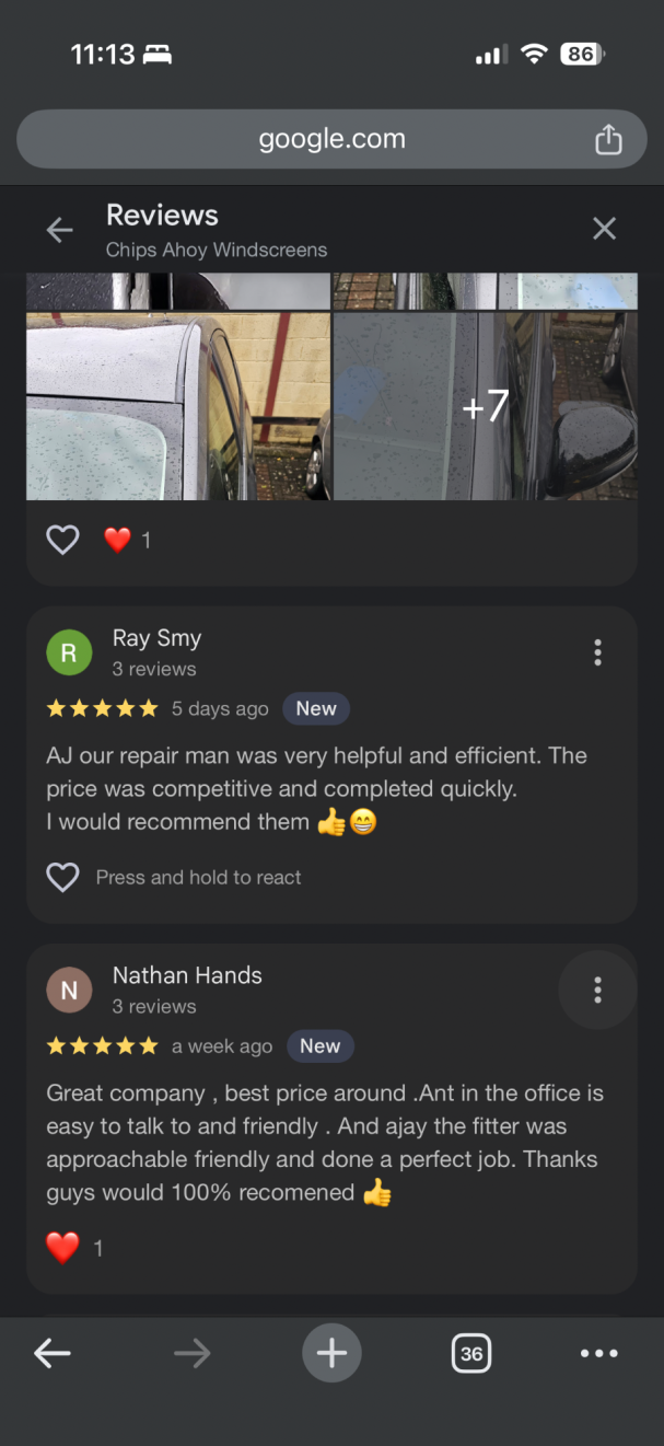 Review THE WINDSCREEN GUY 